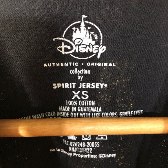 Disney Lion King Spirit Jersey Unisex XS Black Cotton Hakuna Matata Fandom Shirt - Picture 4 of 5